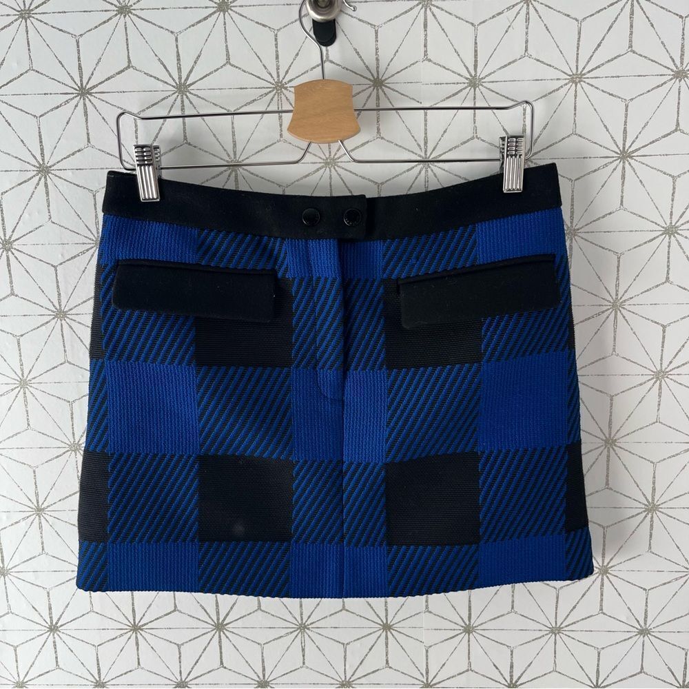 Rag & Bone Cybil Buffalo Plaid Mini Skirt